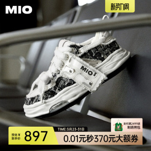 溶解鞋 运动情侣鞋 男鞋 女鞋 丁程鑫同款 增高休闲鞋 MIO米奥厚底板鞋