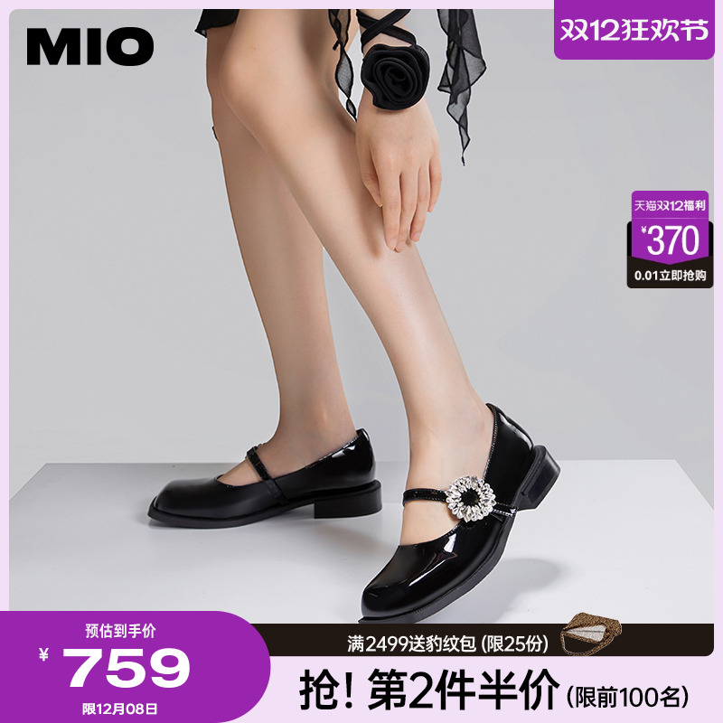 米奥女鞋MIO英伦风花朵