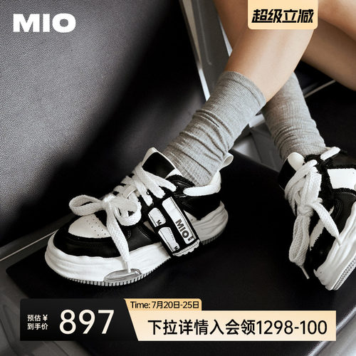 [李昀锐同款]MIO米奥标签溶解鞋