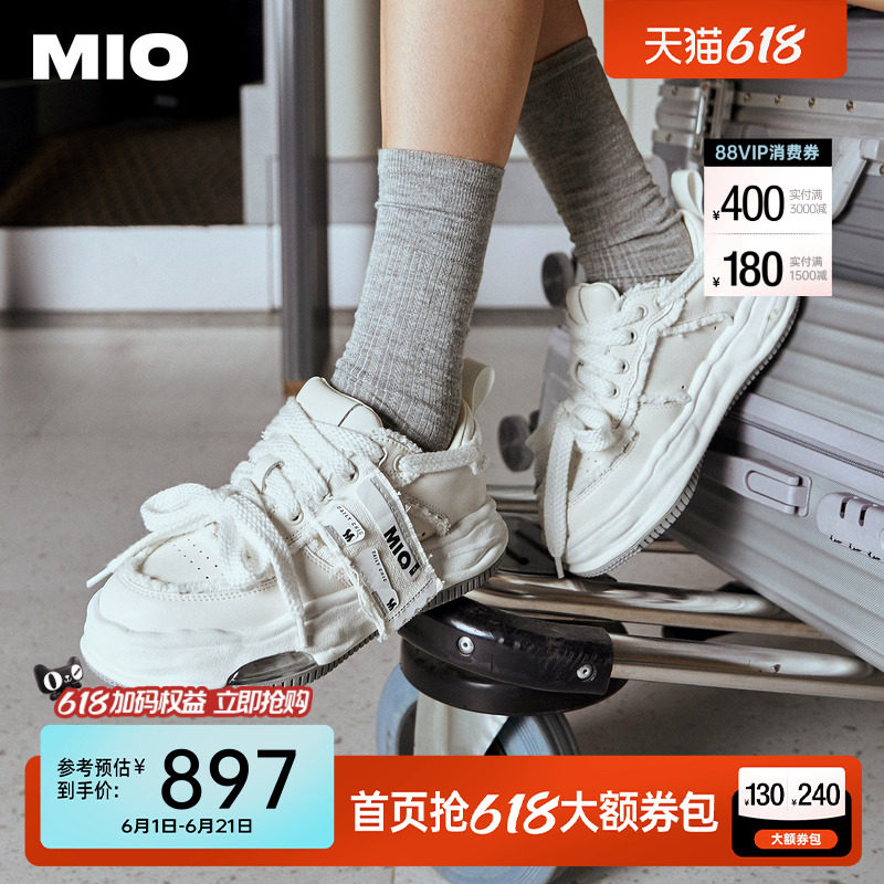 檀健次同款MIO运动鞋休闲鞋厚底板鞋情侣溶解鞋板鞋面包鞋男女鞋