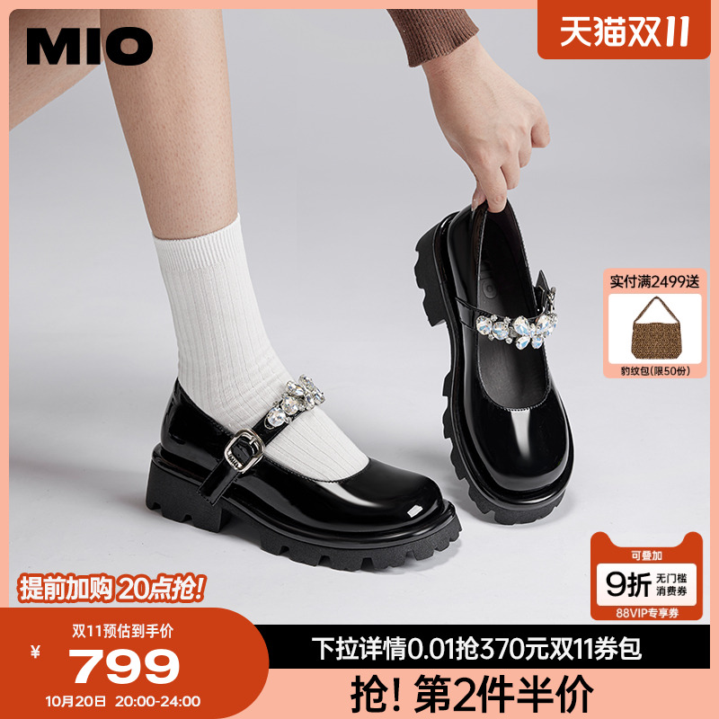 米奥女鞋MIO厚底玛丽珍