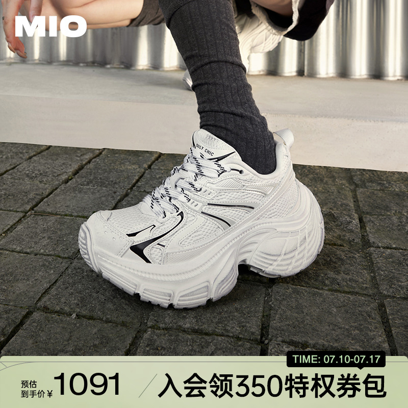 MIO增高老爹鞋米奥时尚休闲鞋