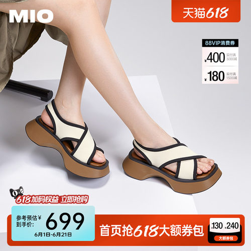 依依休闲凉鞋MIO休闲沙滩鞋