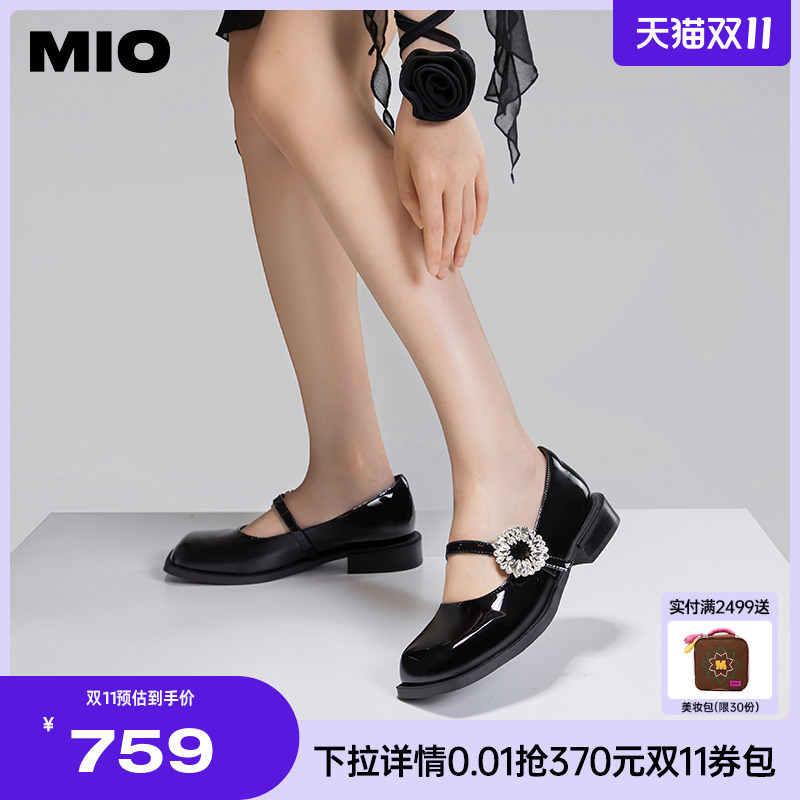 米奥女鞋MIO英伦风花朵