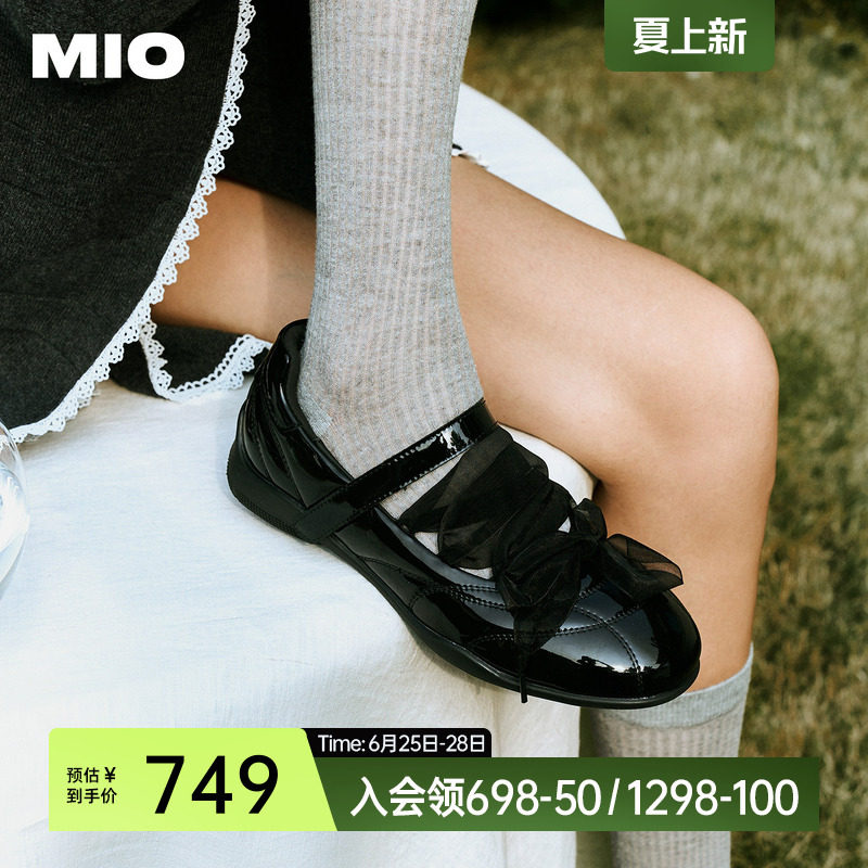 林允宋雨琦赵昭仪赵今麦同款MIO米奥女鞋夏单鞋芭蕾鞋运动玛丽珍