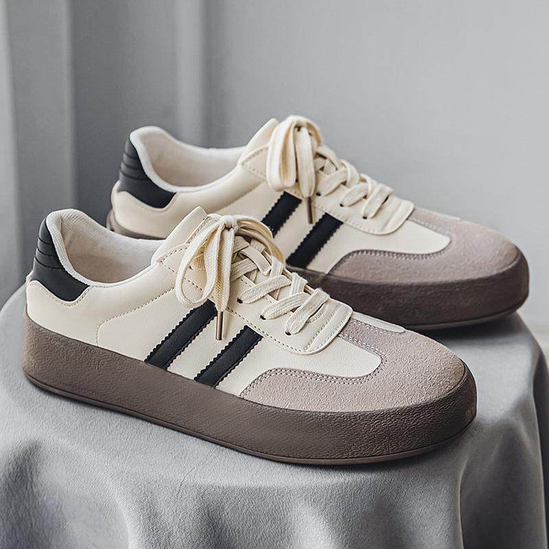 德训鞋男款夏季新款45特大码男鞋46厚底休闲宽脚板鞋47复古小白鞋,流行男鞋,休闲板鞋,淘宝优惠券,粉丝福利购,淘宝优惠卷