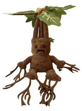 亚马逊热销 哈利波特 Mandrake 曼德拉草 毛绒玩具公仔玩偶 娃娃