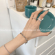 ins简约多层加粗加厚925纯银chic戒指 两款 选 圆珠圆球指环韩国