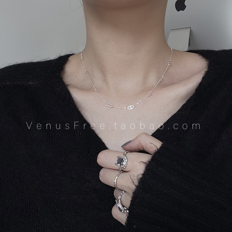 绝美精致定制925纯银经典猪鼻子