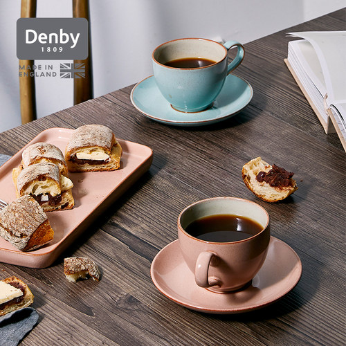 denby丹碧英国进口典藏茶杯碟欧式下午茶套装陶瓷杯 进口礼品