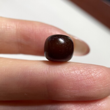 藏传润透百年糖色唐玛瑙单珠10mm 念珠手串diy散珠配珠老珠 1276