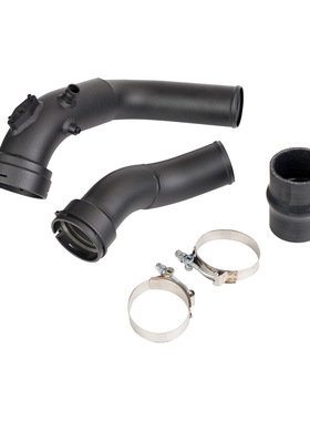 汽车改装 进气套件 黑色铝合金不锈钢适用于宝马 335i N55（2号）