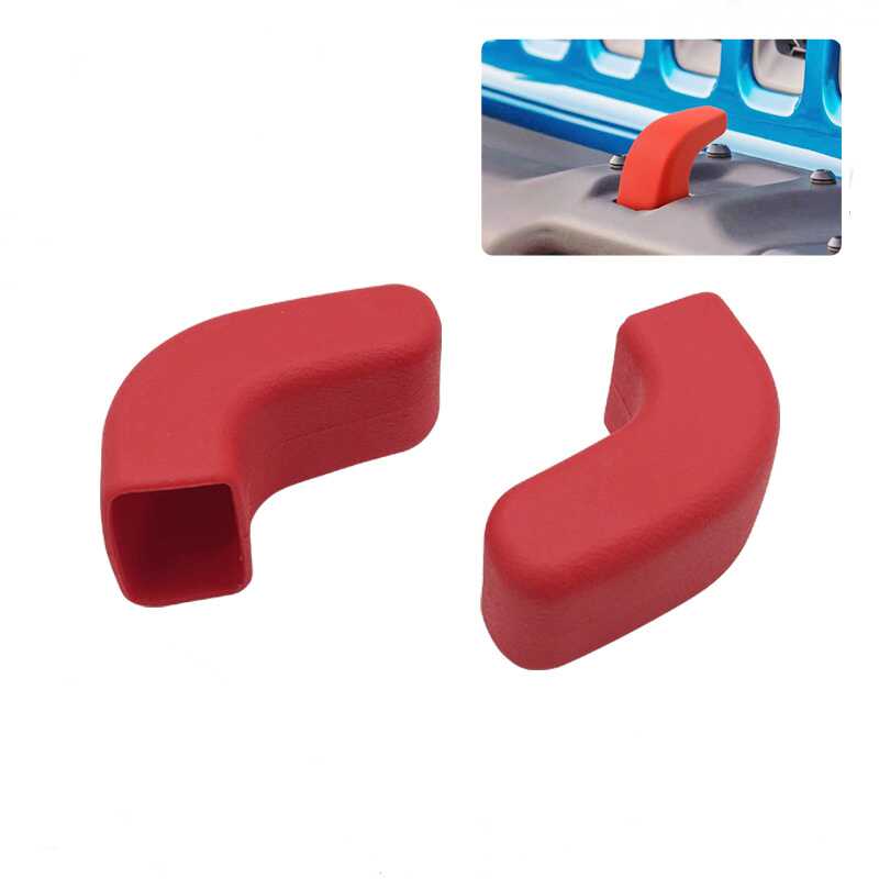 适用于07-23款JK JL JT牧马人前杠拖车钩盖拖车钩护套拖车缓冲块