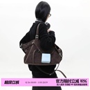 大容量单肩斜挎包 麂皮棕·加利尼尼多形态通勤托特包 简着 原创