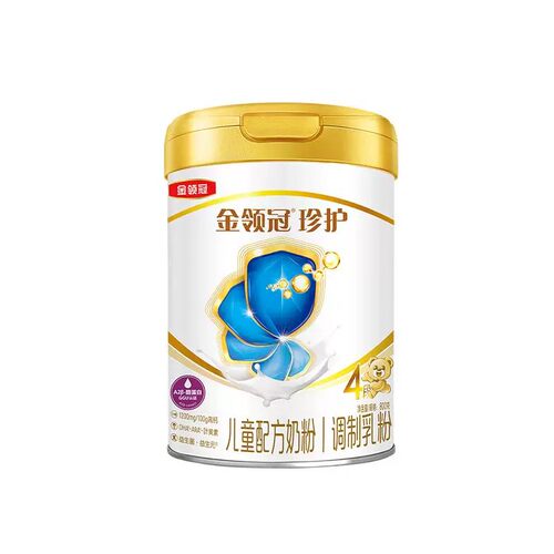伊利金领冠珍护4段牛奶粉800g