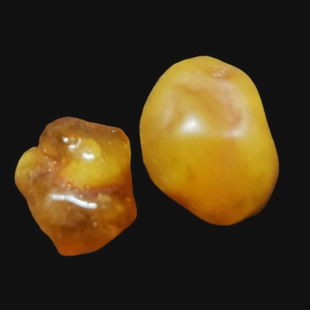波海脑纹小籽料 已打孔