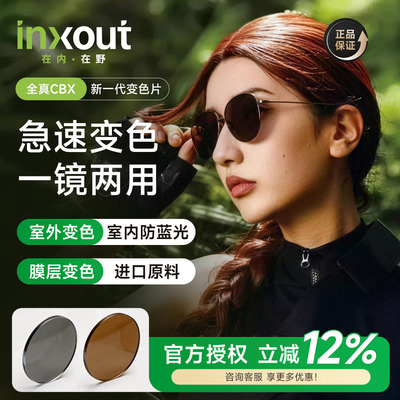 全新INXOUT全真镜片净蓝膜M6