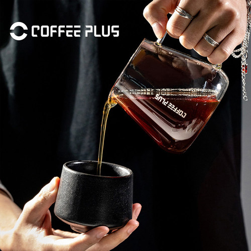 咖啡分享壶手冲咖啡壶套装加厚耐热玻璃接咖啡液杯带刻度大容量