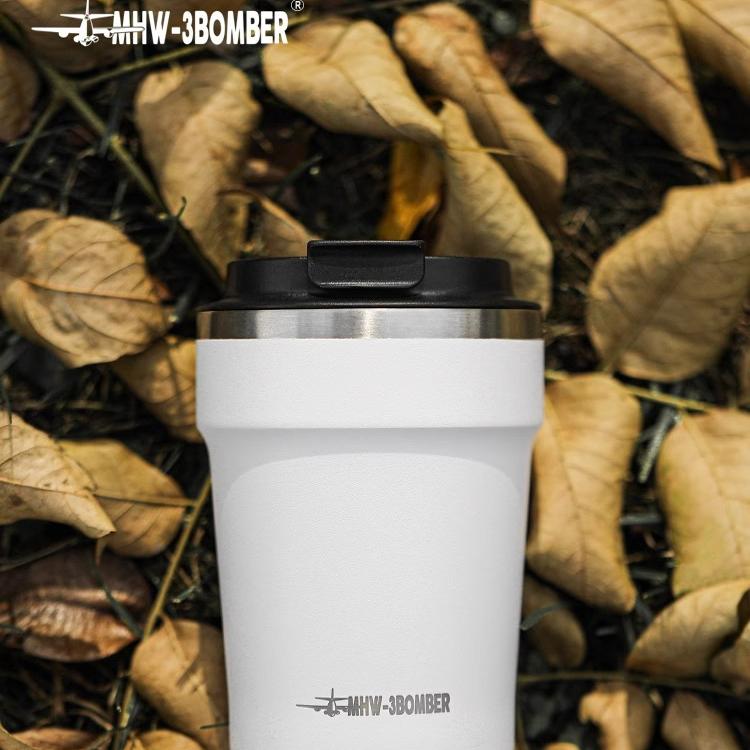 轰炸机不锈钢双层保温杯
