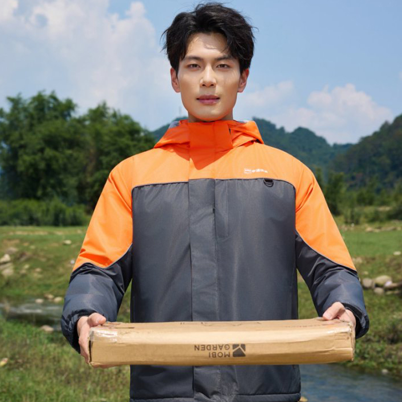 印logo刺绣防风保暖申通工作服