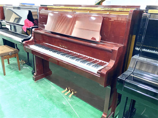 日本进口实木KAWAI钢琴卡瓦依KL32BG酒红色大谱架演奏系列质保
