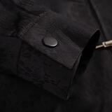 秋季新中式潮风金属盘扣宽松翻领休闲夹克男女外套JK622P110，男装夹克，钱塘788(原4013)