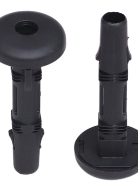 汽车座椅头枕管圆形头枕导向管座椅头枕套管头枕塑料件塑料管卡口