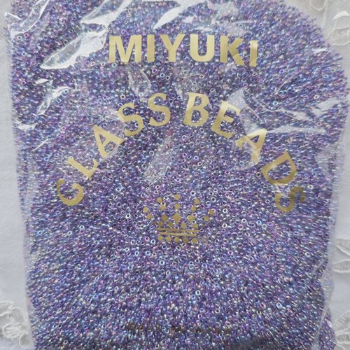 进口御兴11/0幻彩染芯玻璃米珠274 2mmdiy手链项链饰品配件材料