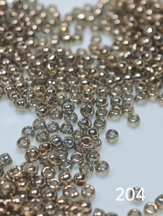 日本进口正品东宝米珠2mm电镀金属透金 手链串珠手工diy配件