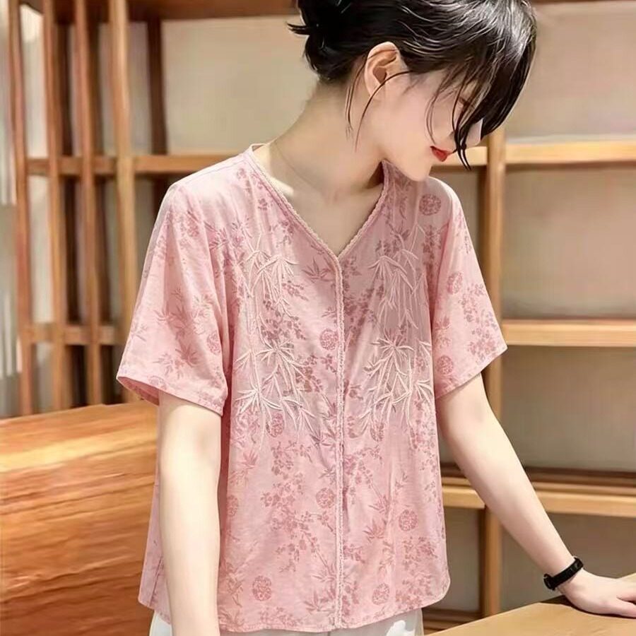 舒适显瘦高级感韩系设计感显白简约独特2026夏季新款绝美上衣