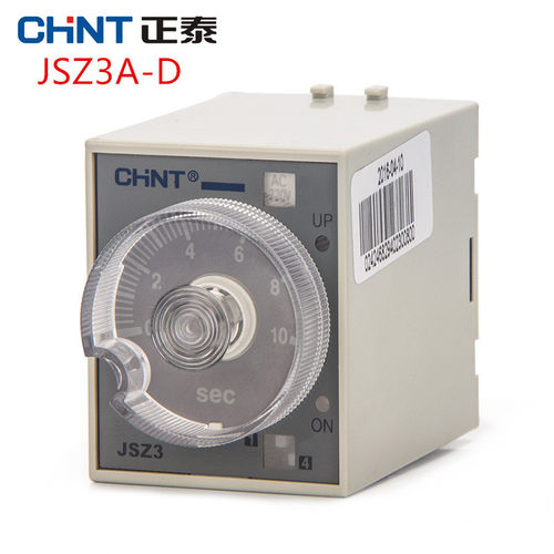 正泰JSZ3A-D AC220V 时间继电器 ST3P A-D DC24V 通电延时