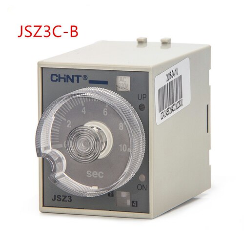 正泰JSZ3C-B AC220V 时间继电器 ST3P C-B AC380V通电延时