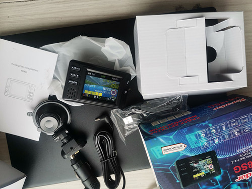 进口电子狗 kArdor纯雷达激光测速高清行车记录仪 贝尔友利电护航