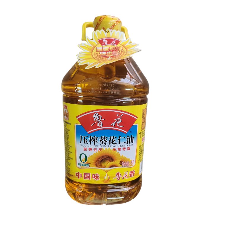 鲁花葵花仁油5L大桶装家商用