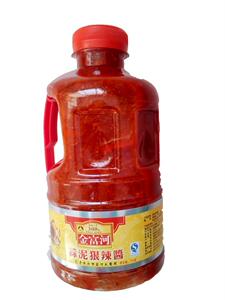辣椒酱内蒙古蒜泥狠辣酱735g烧烤水饺调味蘸料金富河即食无添加