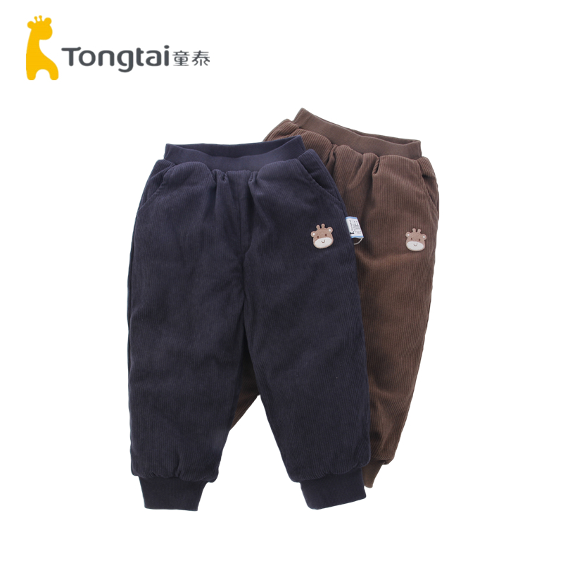 童泰加棉加厚长裤冬棉裤