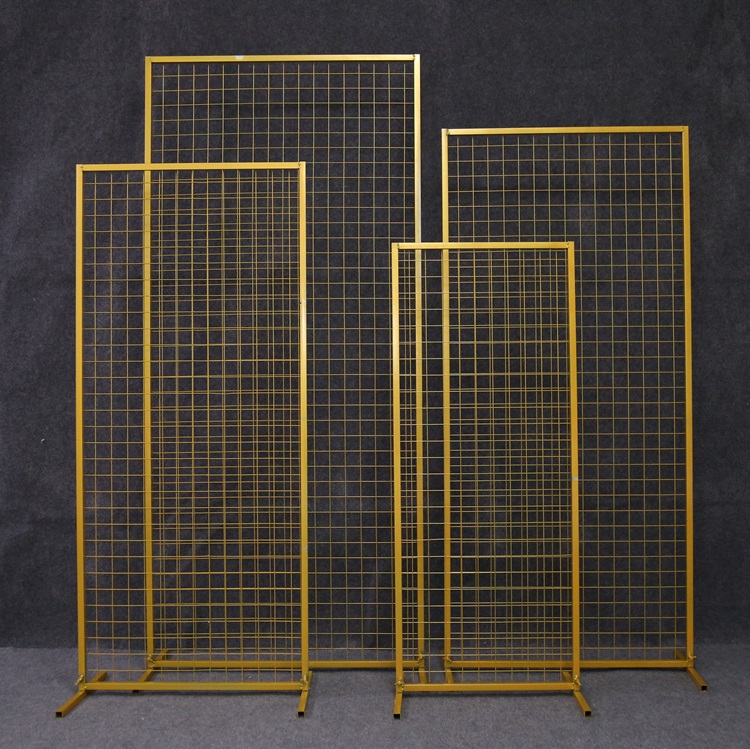 婚庆道具新款铁艺网格舞台长方框