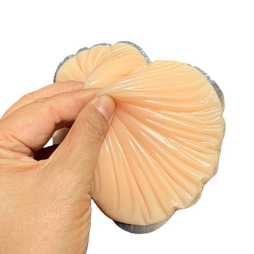 超软无乳晕圆形硅胶义乳 手感超弹手办仿真假乳房