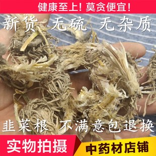 中药材 韭菜根 水洗干韭菜根 起阳草 起阳草根500克包邮