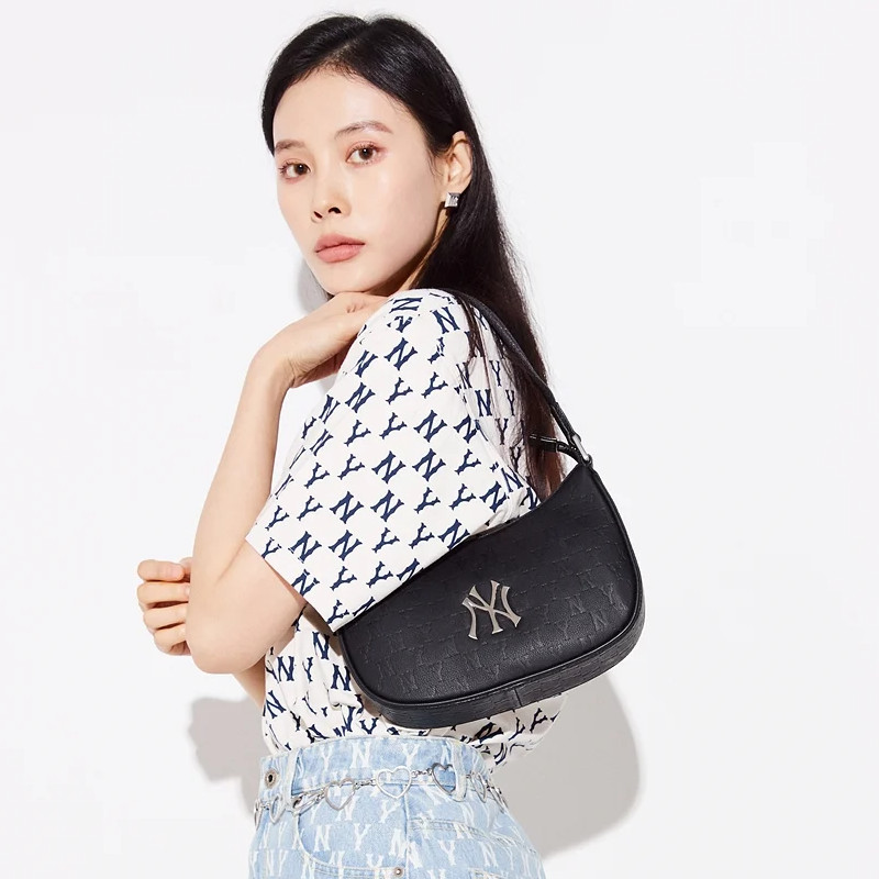 Ni妮韩国直邮25新款休闲时尚潮流单肩斜挎腋下包3ABQS022N