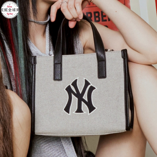 Ni妮韩国直邮托特包女3AORS062N托特包通勤包单肩女包帆布包包