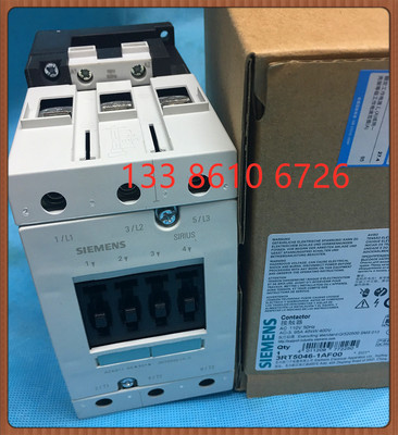 交流接触器 3RT5046-1AF00 110V 95A 45KW现货