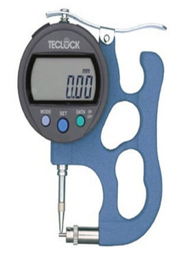 TECLOCK得乐数显厚度计TPD-617J/电子式厚壁规/手持式厚度表/现货