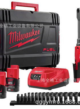 美沃奇无刷充电式穿孔棘轮扳手M12 FPTR角向锂电汽修工具M12 FPTR