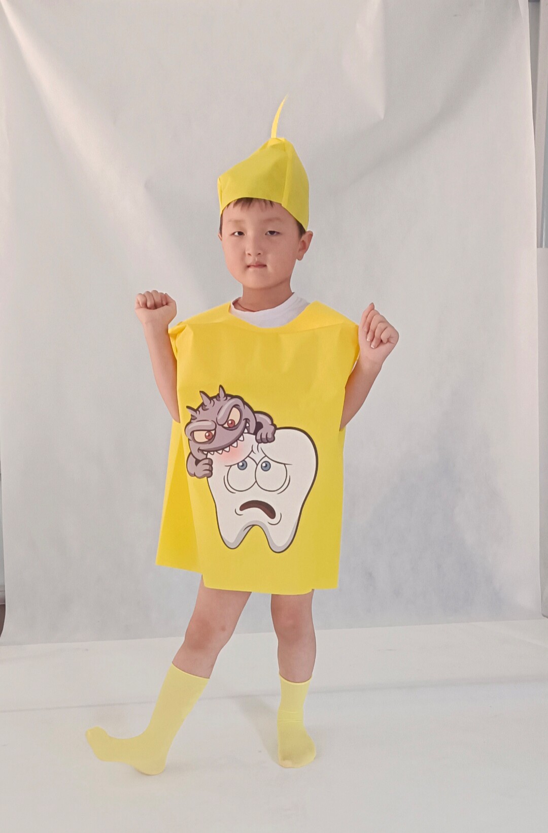 儿童牙细菌大作战演出服装成人幼儿牙齿蛀牙牙刷道具病毒表演衣服