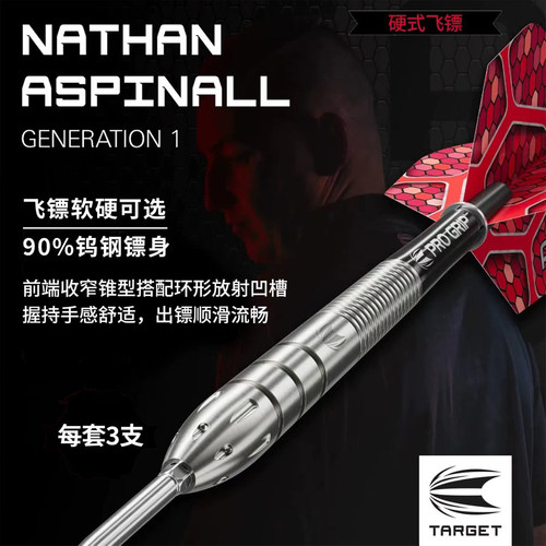 TARGET探极ASPINALLG1鱼雷飞镖
