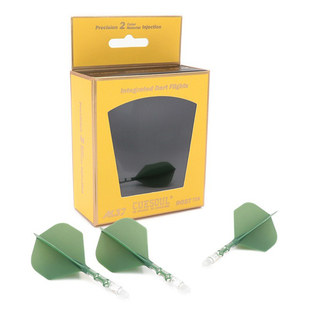 CUESOUL/Q兽ROST T19小标准飞镖尾翼双色镖叶耐用一体尾巴飞标翼