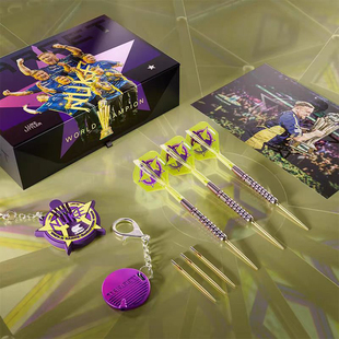 TARGET探极飞镖卢克LUKE冠军特别版23克硬式礼盒钥匙扣一体翼套装