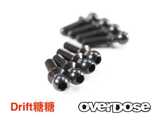 OD1533b OVERDOSE GALM VACULA XEX通用金属球头 4.3x8mm 8个