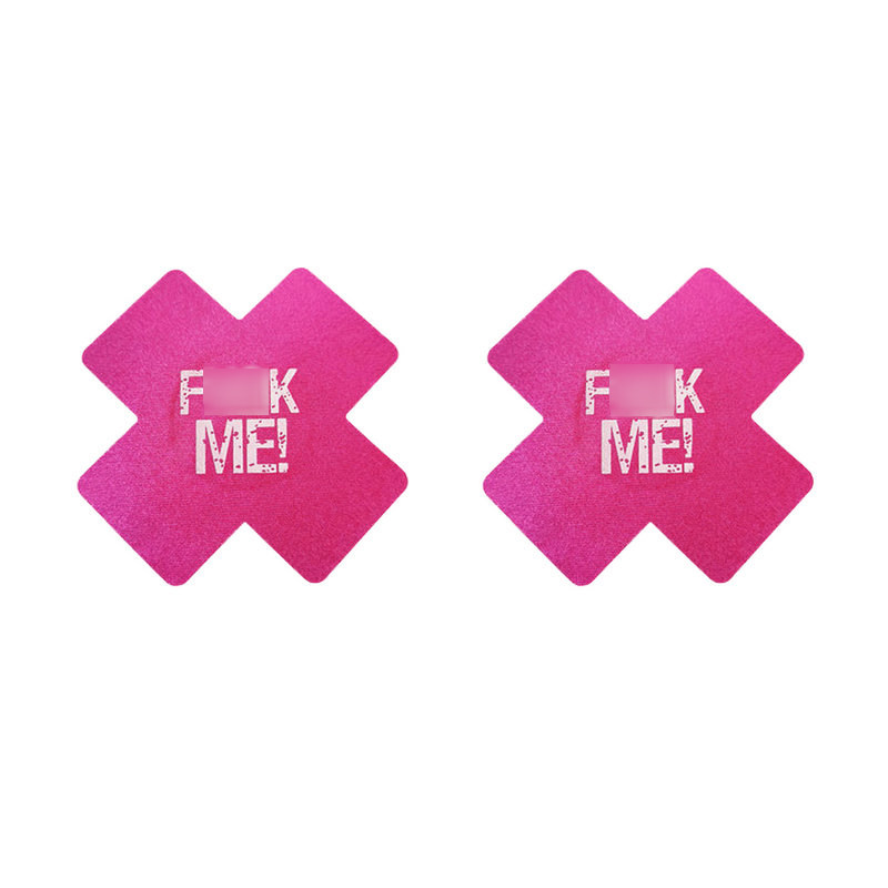 Sexy, breathable, luminous chest sticker, printed, disposable cross cat lip, anti-protrusion, anti-exposure, waterproof thumbnail 3